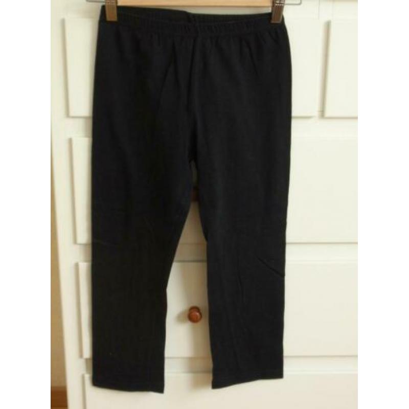 Re-legs: Zwarte Driekwart legging maat S/M