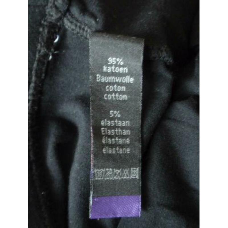 Re-legs: Zwarte Driekwart legging maat S/M
