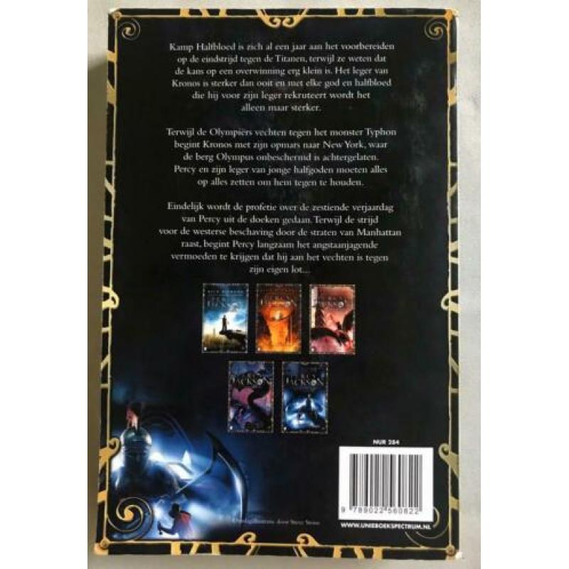 Rick riordan Percy Jackson en de olympiërs deel 5