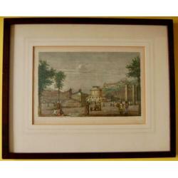 Paar Antieke Chromolitho’s Rio de Janeiro