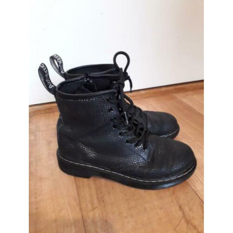 Dr Martens Super toffe zwarte glitter laarsjes in maat 30