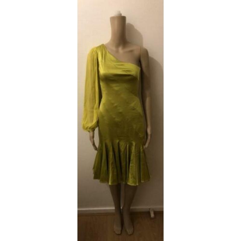 Karen Millen Zijde Jurk Maat 36