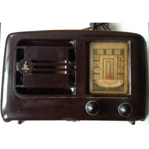 Vintage Radio Bakeliet Emerson