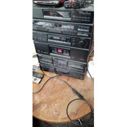 Zwaar kenwood stereo set met voor en eind versterker