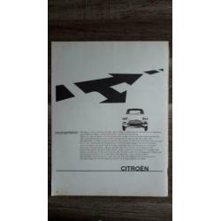 12 originele Citroen advertenties te koop aangeboden