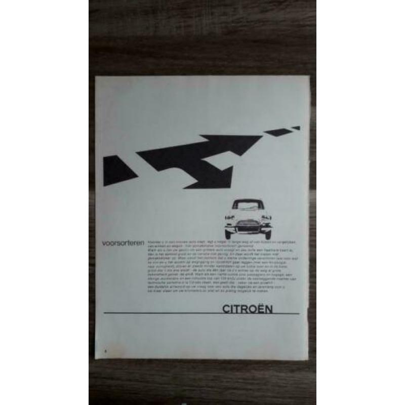 12 originele Citroen advertenties te koop aangeboden