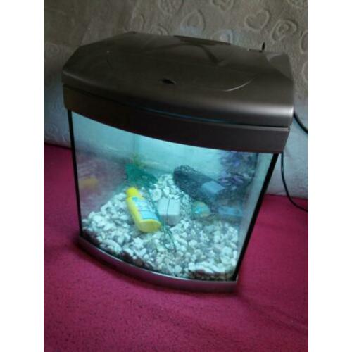 Aquarium Aqua-40 ZILVER kleur