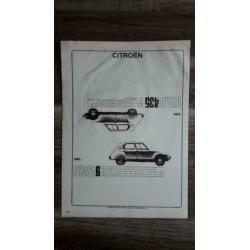 12 originele Citroen advertenties te koop aangeboden