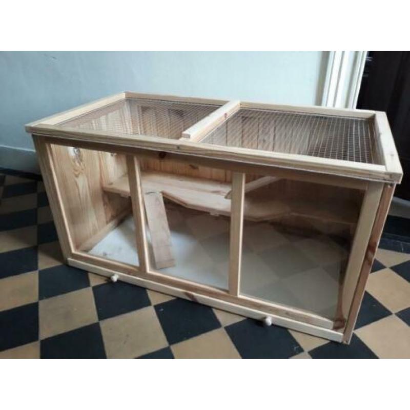 Hamsterkooi hout groot