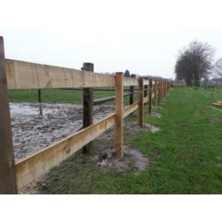 paarden hek 7,50 per strekkende meter