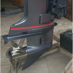 Yamaha decal / sticker lower unit / staart rood/zilver