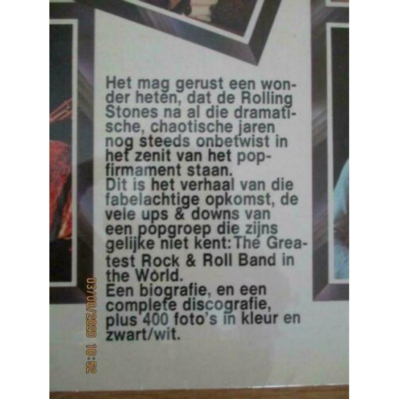 Rolling Stones collectors boek