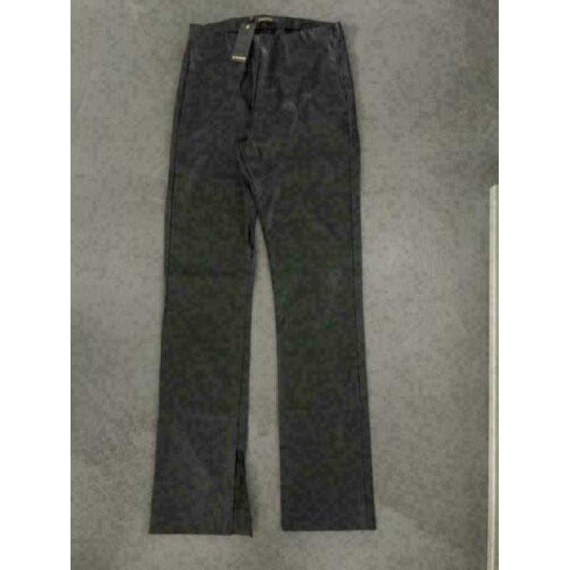 Ba1248 Nieuw: SuperTrash: imitatie-leren broek Maat 30=M=40