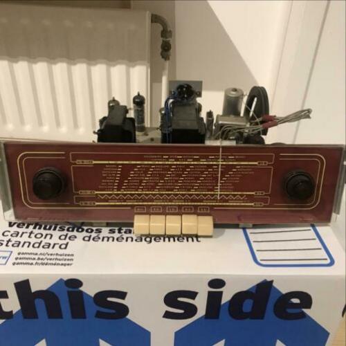 Vintage Philips bouwdozen AM 3 met originele beschrijving