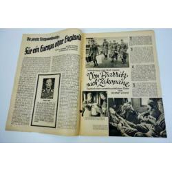 Duitse ww2 propaganda magazine in top staat