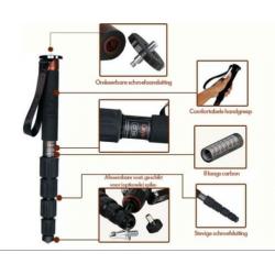 Cayer CT-450 Carbon monopod max. 30kg INCL. VERZENDING!