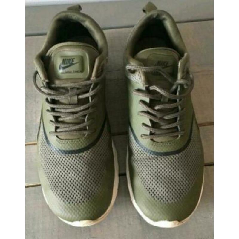 Nike groen 38,5 in zeer goede staat sneakers