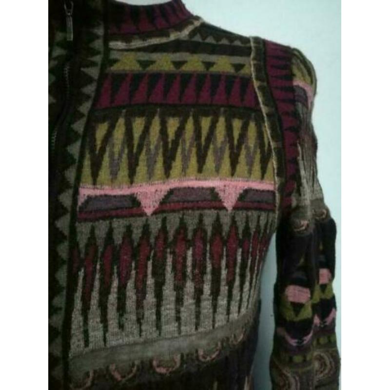 AldoMartins Aldo Martins knitted vest M 38 Roze Wol mix