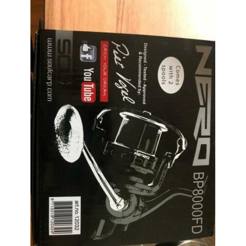 3x Soul Nero Bigpit BP8000FD met reservespoel NIEUW