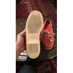 Sebago docksides rood mt 39,5