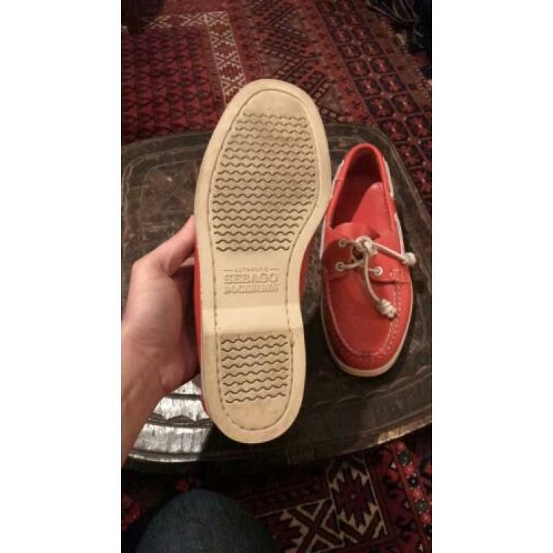 Sebago docksides rood mt 39,5