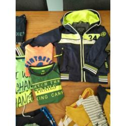 Pakket kleding jongen 86 92 met zomerjas Cars