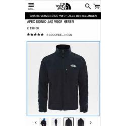 The North Face Apex Bionic jas Maat M