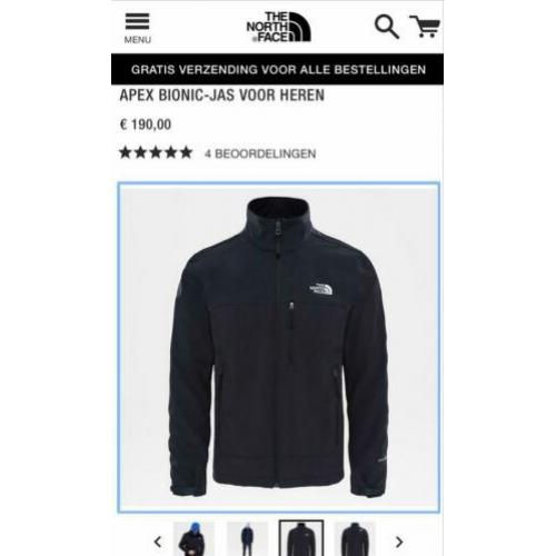 The North Face Apex Bionic jas Maat M