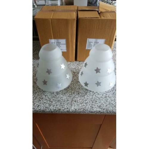 14) Te koop 2 nieuwe Riviera maison Frosted christmas tree's