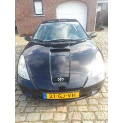 Mooie Toyota Celica 1.8 16V Vvti 2001 Zwart