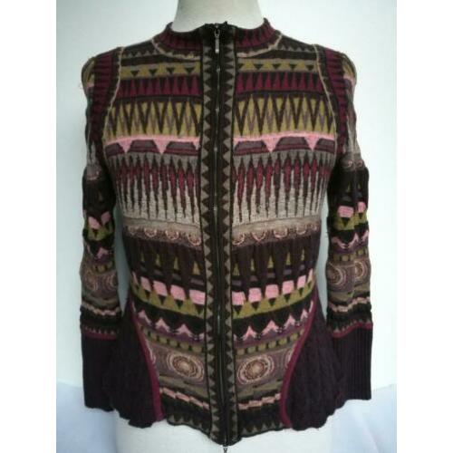 AldoMartins Aldo Martins knitted vest M 38 Roze Wol mix