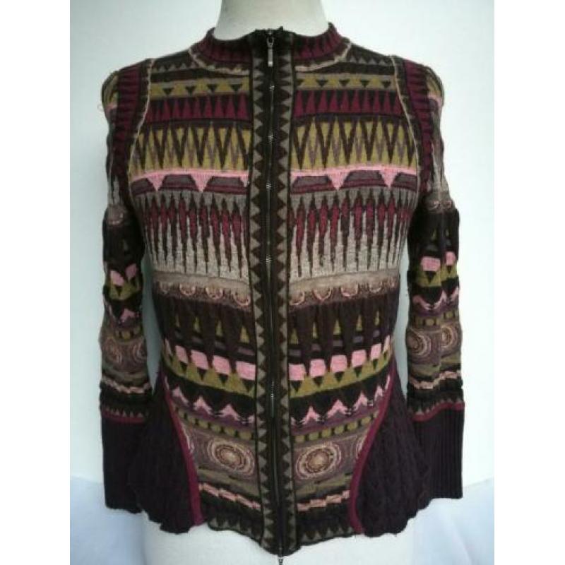 AldoMartins Aldo Martins knitted vest M 38 Roze Wol mix