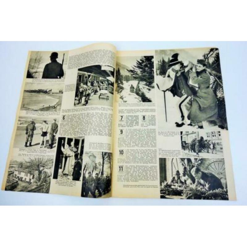 Duitse ww2 propaganda magazine in top staat