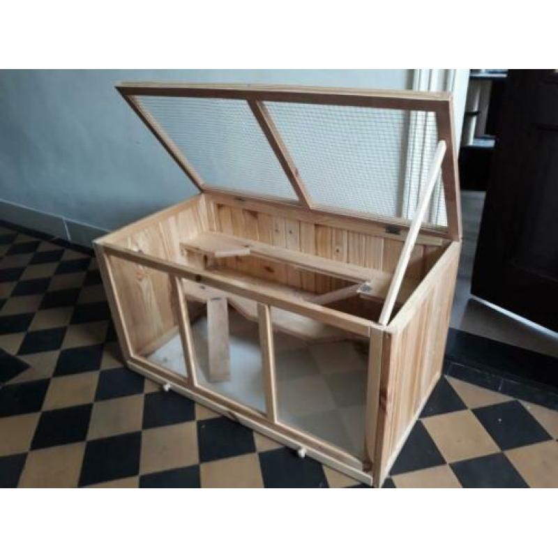 Hamsterkooi hout groot