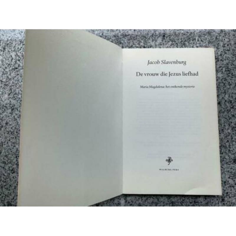 De vrouw die Jezus liefhad (Jacob Slavenburg)