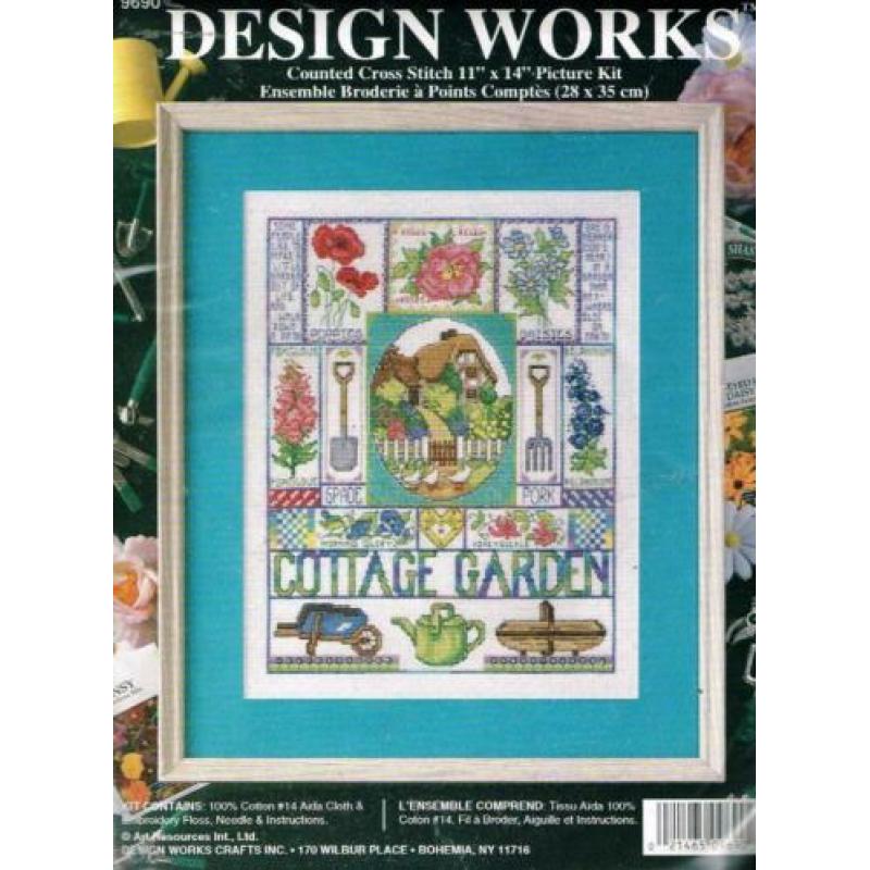 Cado DESIGNW. BORDUURPAKKET, COTTAGE GARDEN