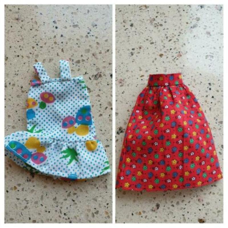 Vintage Barbie Daisy Mary Quant jurkje Raindrops/Daisy rok?