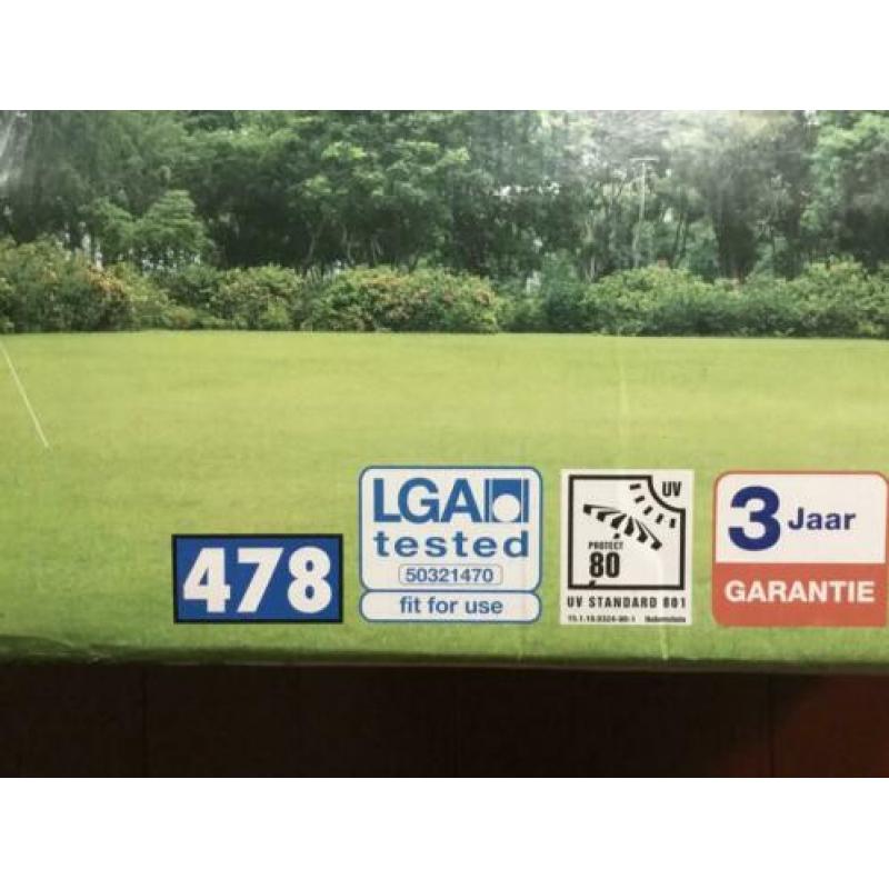 Party tent 3x3 mtr. Aluminium frame. ZGAN.