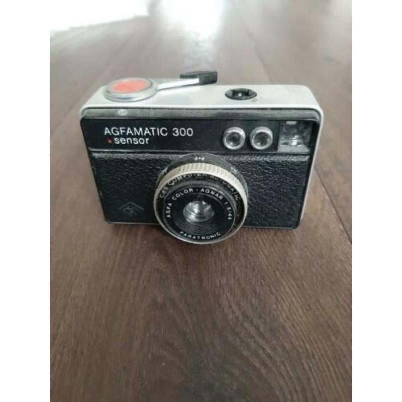 Agfamatic Sensor 300 Fototoestel/Camera, Vintage, Oud, Retro