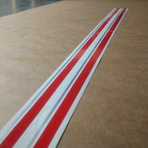 Yamaha decal / sticker lower unit / staart rood/zilver