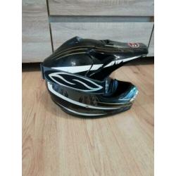 Cross helm met motocross bril xl