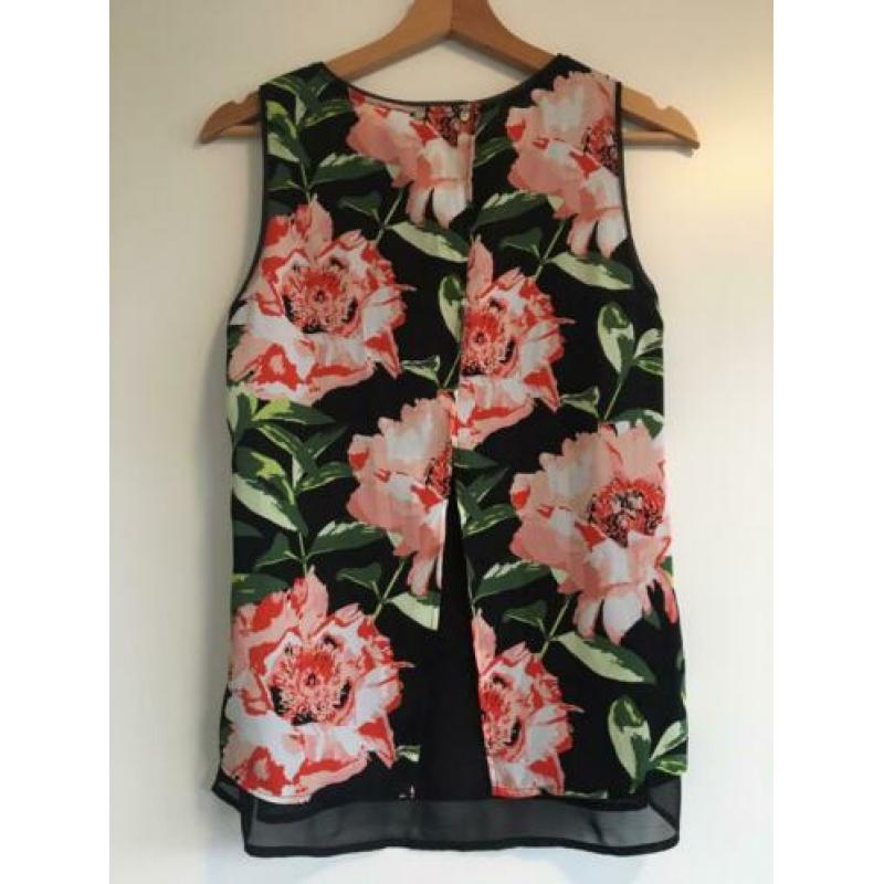 H&M Bloemen Top Blouse S