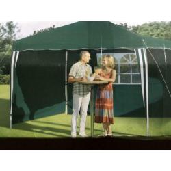 Party tent 3x3 mtr. Aluminium frame. ZGAN.