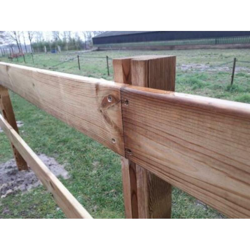 paarden hek 7,50 per strekkende meter