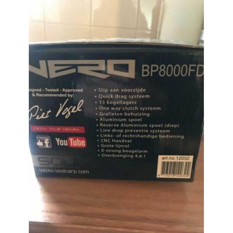 3x Soul Nero Bigpit BP8000FD met reservespoel NIEUW