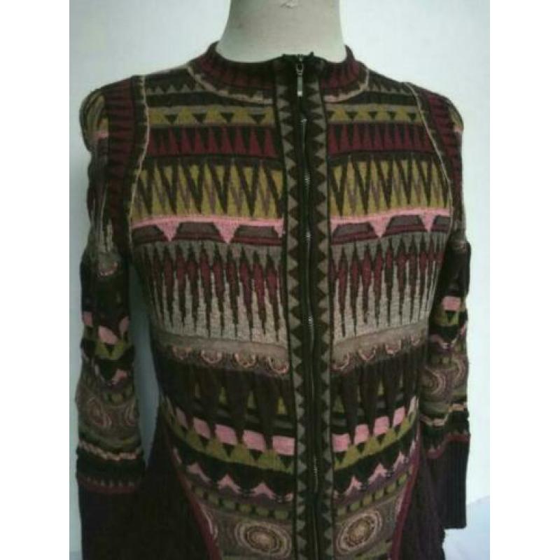 AldoMartins Aldo Martins knitted vest M 38 Roze Wol mix