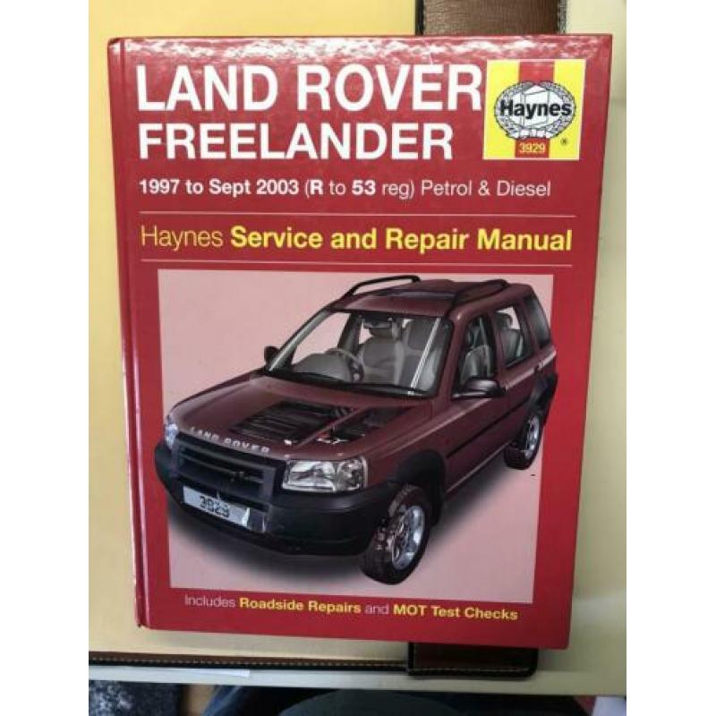 Landrover Freelander reparatie handboek haynes