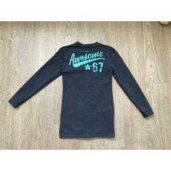 Meisjes vestje / vest donkerblauw Kiddo kidwear Mt 134/140