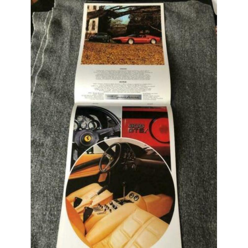 Brochure Ferrari 308 GTB en GTS