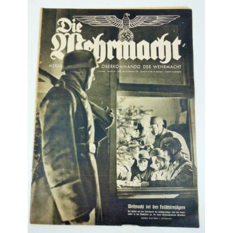 Duitse ww2 propaganda magazine in top staat